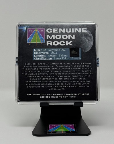 Genuine lunar moon rock - lunar,