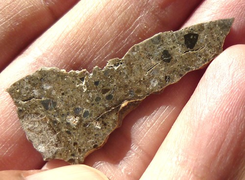 Lunar meteorite oued - oued, el