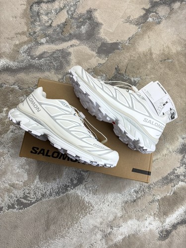 Salomon white lunar - xt-6, white/lunar