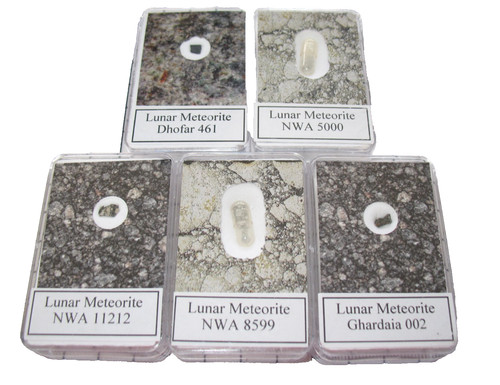 Lunar meteorite moon rock