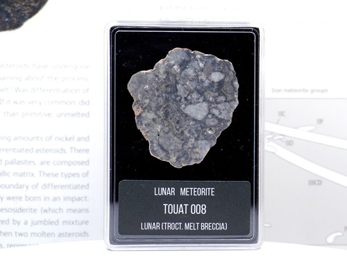 Touat 008 lunar meteorite - touat,