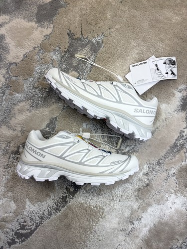 Salomon white lunar - xt-6, white/lunar