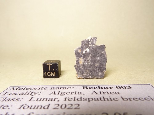 Meteorite bechar 003 lunar - meteorite,